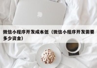 微信小程序开发成本低（微信小程序开发需要多少资金）